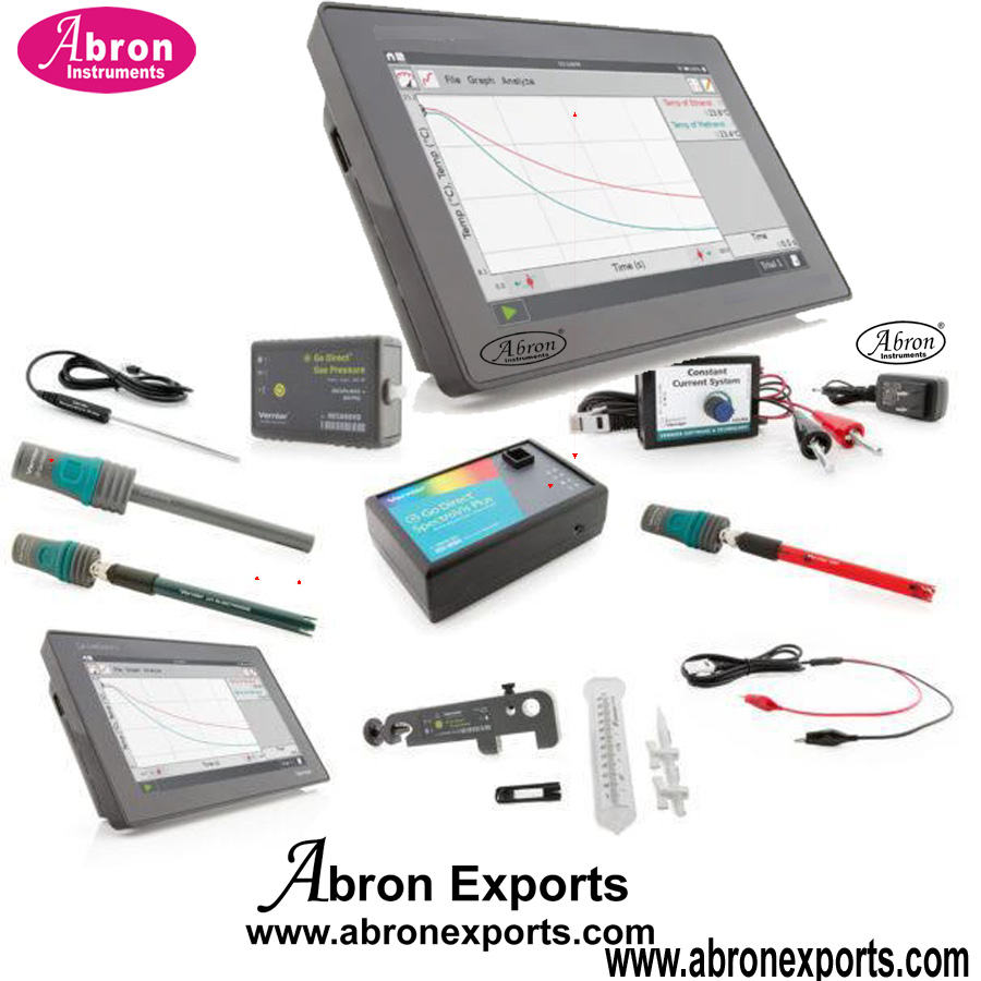 Biology Data Collection And Graphing Set Lab Quest 3 with 9 Probes And Software USA Product By Abron ABM-2212L3BK 